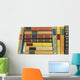 Stack Vintage Books Wall Mural