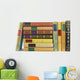 Stack Vintage Books Wall Mural