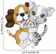 Dog and Cat Wall Decal