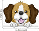 Beagle Puppy Wall Decal