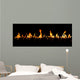 rideau de feu Wall Mural