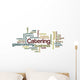 Catering - Word Cloud Wall Decal