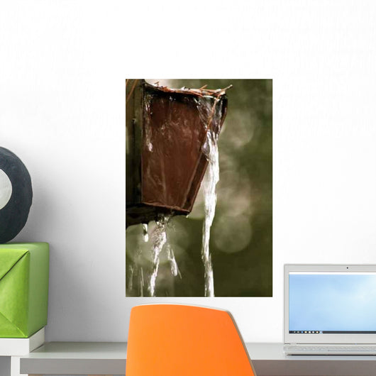 Draining Water Wall Decal