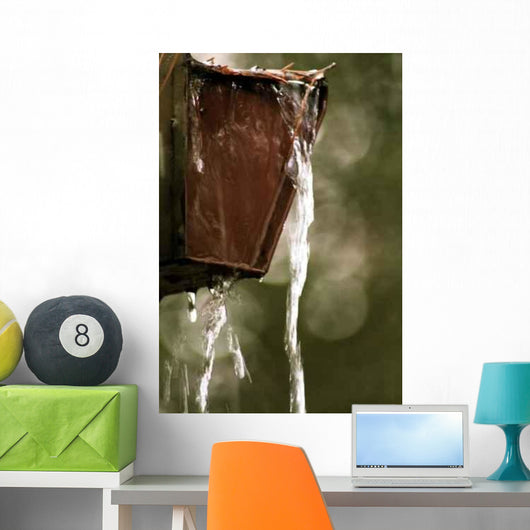 Draining Water Wall Decal