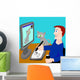 Illustrator Wall Mural