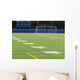 Empty Football Field Wall Decal
