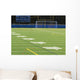 Empty Football Field Wall Decal
