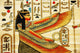 Papyrus With Elements of Egyptian Ancient History Wall Mural