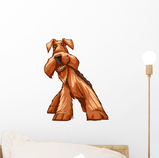 Airedale Terrie Wall Decal