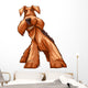 Airedale Terrie Wall Decal
