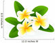 Frangipani Wall Mural