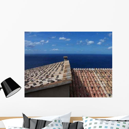 With Sky Roofs Wall Decal