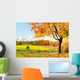 Autumn Morning Park Wall Decal