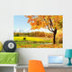 Autumn Morning Park Wall Decal