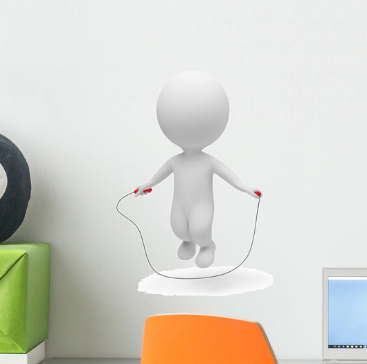 Skipping Rope Wall Decal
