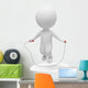 Skipping Rope Wall Decal