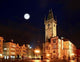 Old Town Square Night Wall Decal