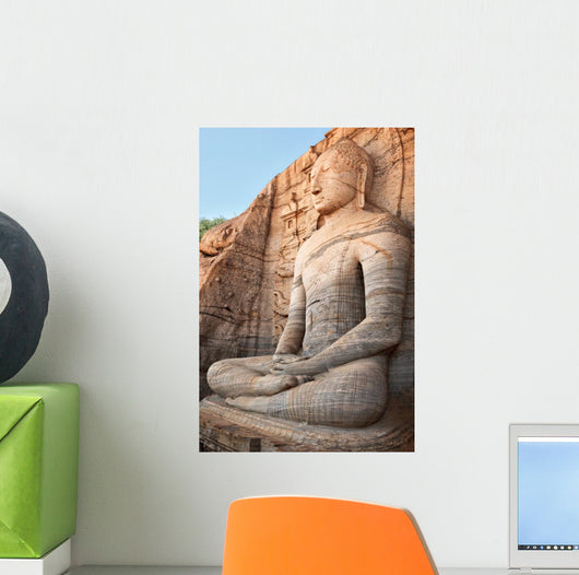 Ancient Sitting Buddha Image