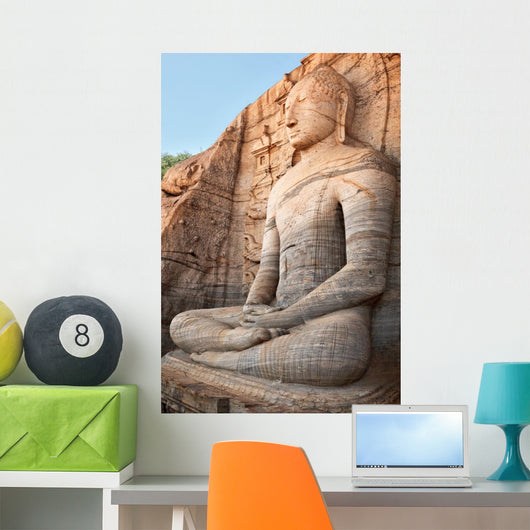 Ancient Sitting Buddha Image