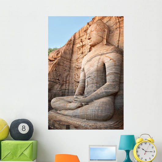 Ancient Sitting Buddha Image