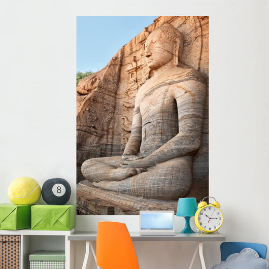 Ancient Sitting Buddha Image