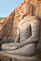 Ancient Sitting Buddha Image