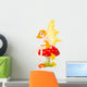 Autumn Mushroom Fairy Wall Decal