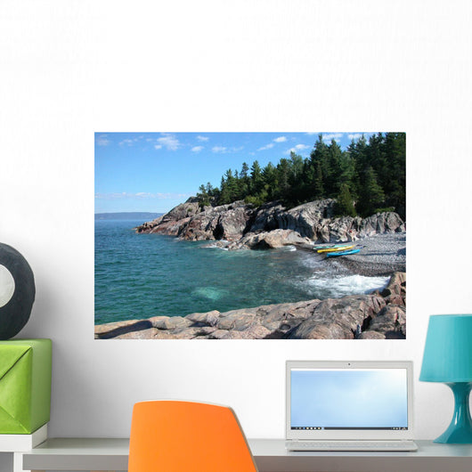 Lake Superior Shoreline Great Lake Wall Mural