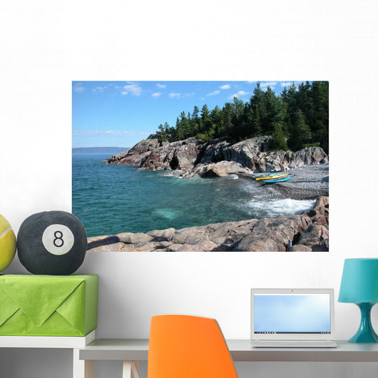 Lake Superior Shoreline Great Lake Wall Mural