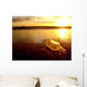 Garrafa Na Praia Wall Decal