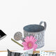 Gerberas and Watering Can Wall Decal