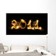 2011 made of sparks with track Wall Mural