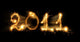 2011 made of sparks with track Wall Mural