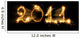 2011 made of sparks with track Wall Mural