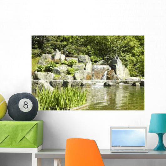 Japanese Garden Wall Decal Design 1