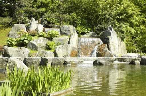 Japanese Garden Wall Decal Design 1