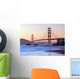 San Francisco's Golden Gate Bridge at Dusk Wall Mural