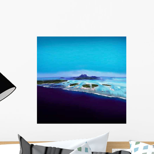 Post Card from Bora Wall Decal