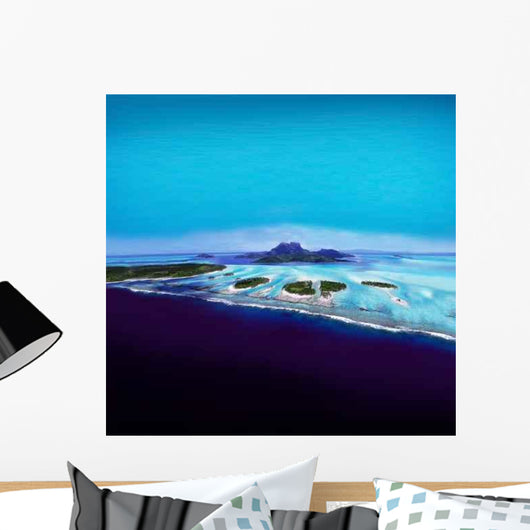 Post Card from Bora Wall Decal
