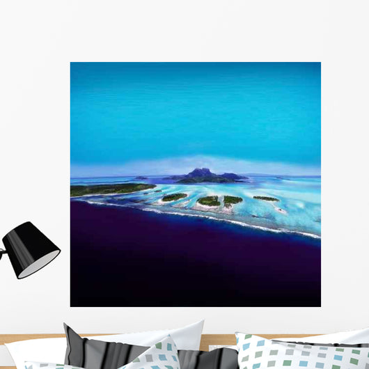 Post Card from Bora Wall Decal