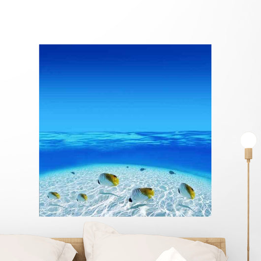 Post Card from Tahiti Wall Decal Design 1
