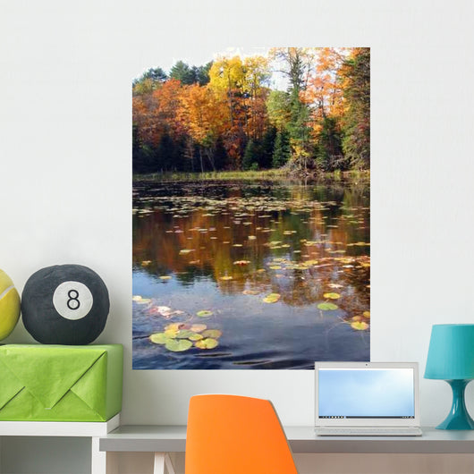 Sunny Day Freeland Lake Wall Decal