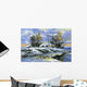 Winter Landscape Wall Decal Design 3