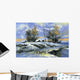 Winter Landscape Wall Decal Design 3