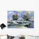 Winter Landscape Wall Decal Design 3