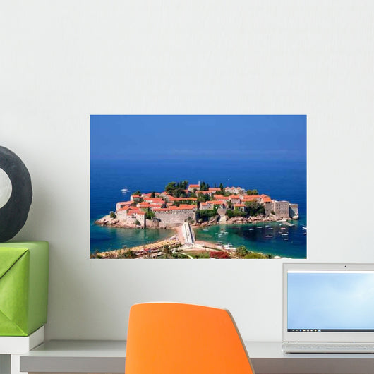 Sveti Stefan Wall Decal