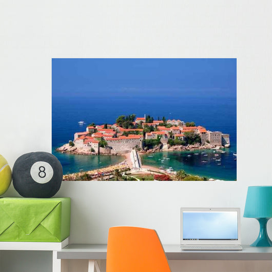 Sveti Stefan Wall Decal