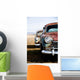 Vintage Cars Vertical Version Wall Mural