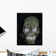 Smoking Skull Wall Mural