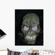Smoking Skull Wall Mural